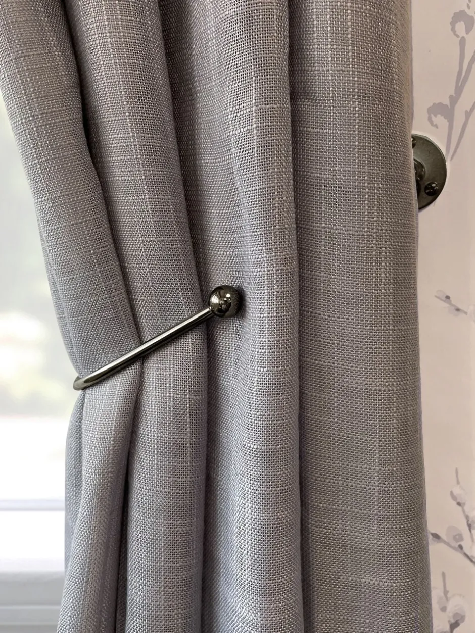 Gordijnroedes En -Accessoires|Laura Ashley - Set van 2 Swing-gordijnhouders