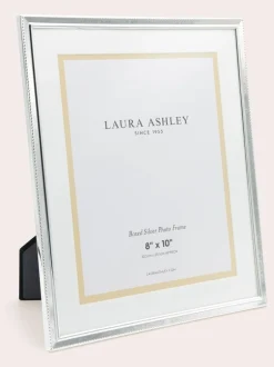 Fotolijsten|Laura Ashley - Verzilverde fotolijst in doosje