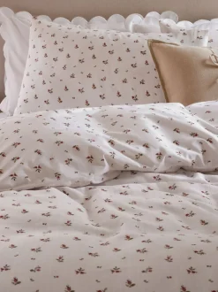 Laura Ashley|Laura Ashley Aylesmore Cotton Gauze Duvet Cover and Pillowcase Set