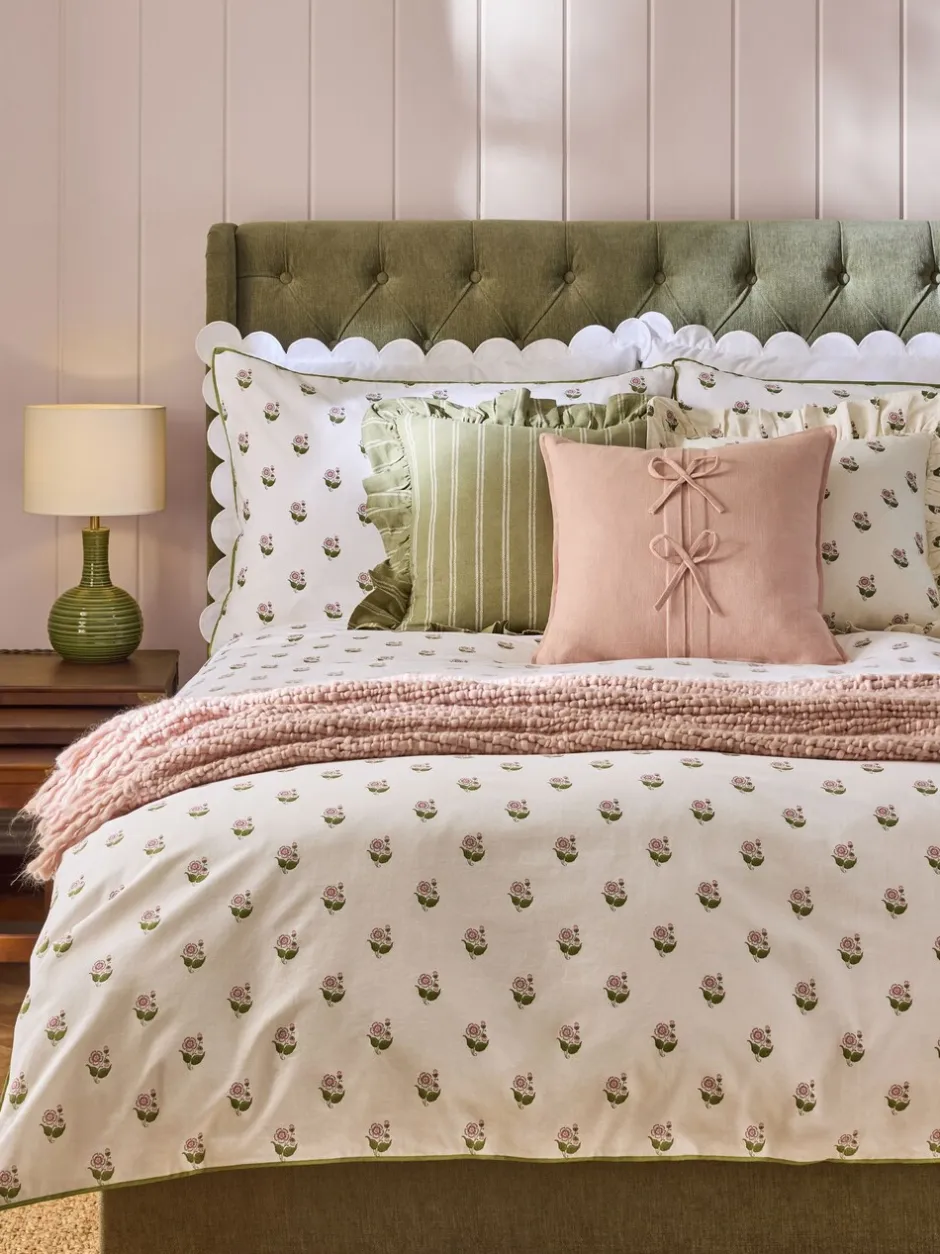Laura Ashley|Beddengoedsets En Dekbedovertrekken*Laura Ashley Beauchamp Floral 100% Cotton Duvet Cover and Pillowcase Set