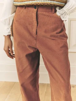 Broeken|Laura Ashley Cord Casual Slight Barrel Trousers