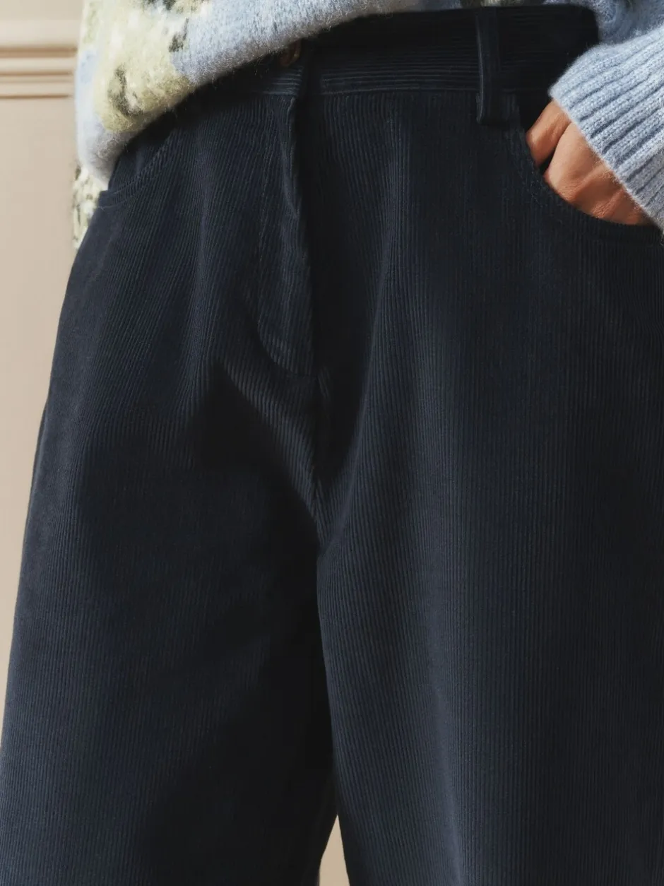 Broeken|Laura Ashley Cord Casual Slight Barrel Trousers