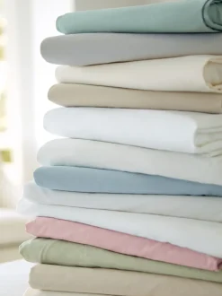 Laura Ashley|Beddenlakens En Kussenslopen|Laura Ashley 400-draads 100% katoenen hoeslaken