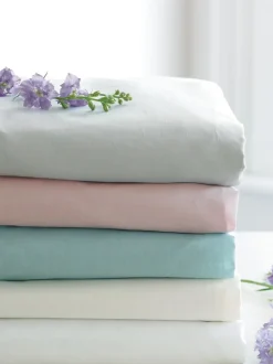 Laura Ashley|Beddenlakens En Kussenslopen*Laura Ashley 400-draads 100% katoenen hoeslaken