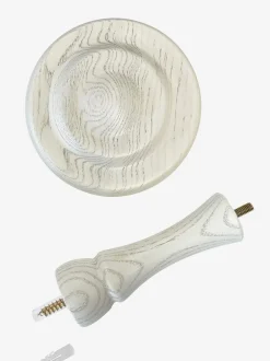 Gordijnroedes En -Accessoires|Laura Ashley Haywood gordijnhouders Wit
