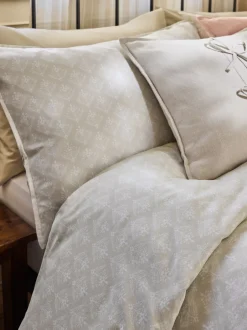 Laura Ashley|Laura Ashley Ladyfern 100% Cotton Duvet Cover and Pillowcase Set