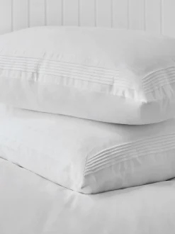 Laura Ashley|Laura Ashley Maeve Pleat 200 Thread Count Duvet Cover and Pillowcase Set