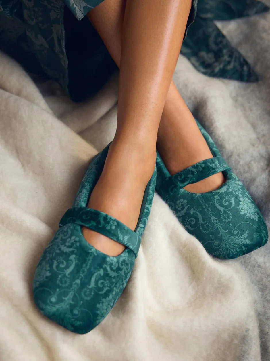 Pantoffels|Laura Ashley Mary Jane Slippers