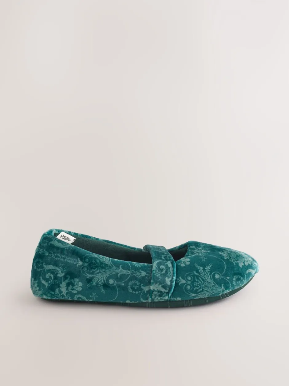 Pantoffels|Laura Ashley Mary Jane Slippers
