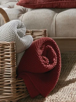 Laura Ashley|Laura Ashley Parker 100% katoenen sprei Oranje Terracotta