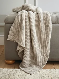 Laura Ashley|Laura Ashley Parker 100% katoenen sprei Grijs