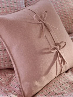Laura Ashley*Laura Ashley Sasha Bow Cushion Roze