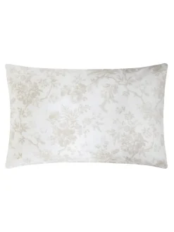 Laura Ashley*Laura Ashley Set of 2 100% Cotton Walled Garden Pillowcases Duifgrijs