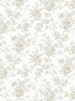 Laura Ashley*Laura Ashley Set of 2 100% Cotton Walled Garden Pillowcases Duifgrijs