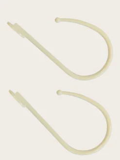 Gordijnroedes En -Accessoires|Laura Ashley Set van 2 bolvormige eind Gordijnen Holdbacks Crème
