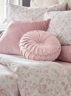 Laura Ashley|Beddenlakens En Kussenslopen|Laura Ashley set van 2 200-draadse Aria 100% katoenen kussenslopen
