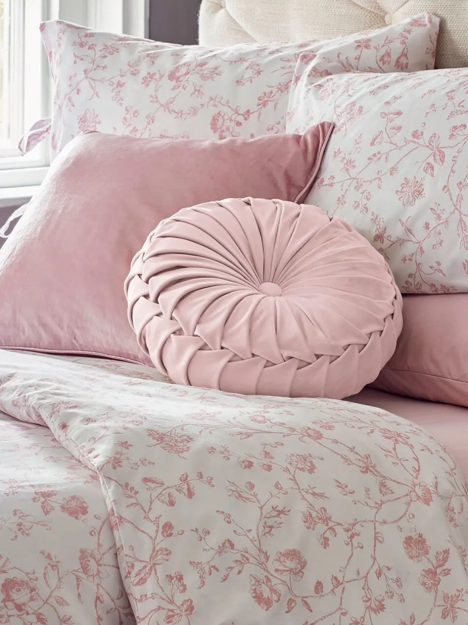 Laura Ashley|Beddenlakens En Kussenslopen|Laura Ashley set van 2 200-draadse Aria 100% katoenen kussenslopen