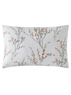 Laura Ashley|Laura Ashley set van 2 kussenslopen met 100% katoen en wilgenkatjesprint