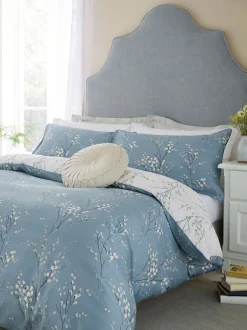 Laura Ashley|Laura Ashley set van 2 kussenslopen met 100% katoen en wilgenkatjesprint