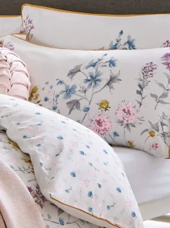 Laura Ashley*Laura Ashley set van 2 kussenslopen van 100% katoen met veldbloemenprint