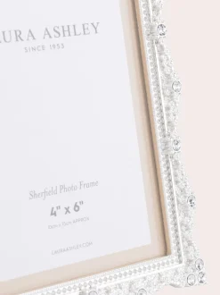 Fotolijsten|Laura Ashley Sherfield verzilverde fotolijst
