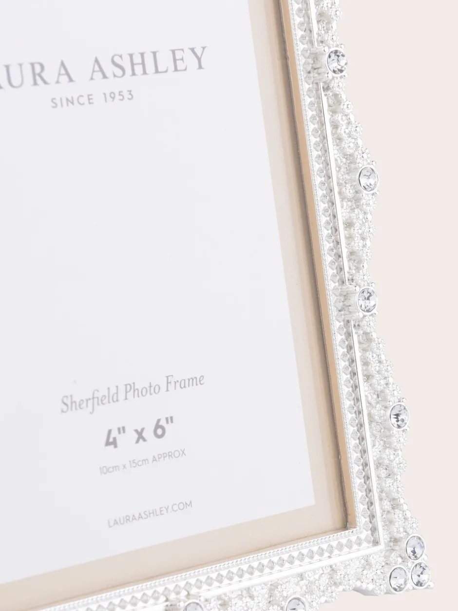 Fotolijsten|Laura Ashley Sherfield verzilverde fotolijst