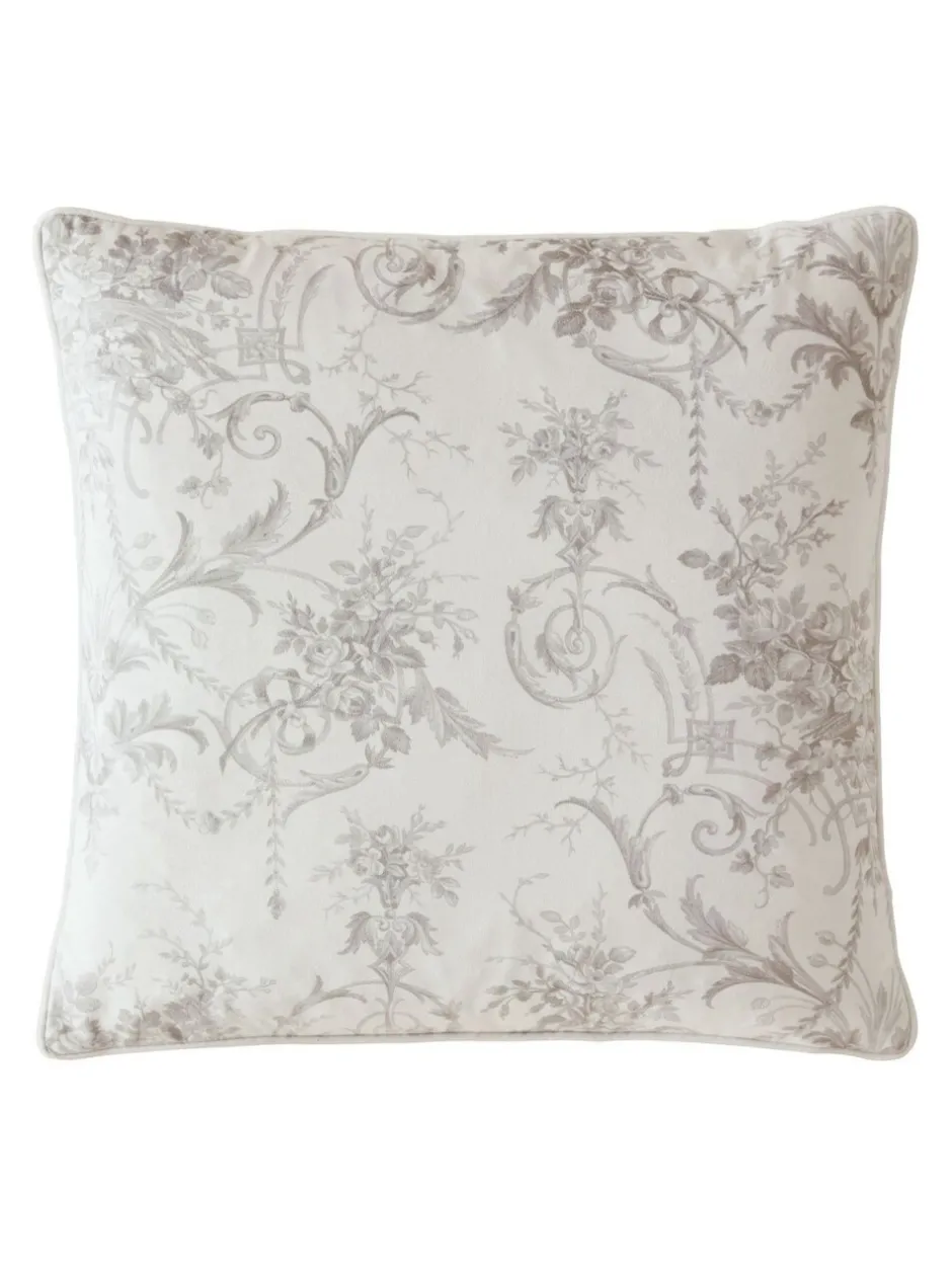 Laura Ashley|Laura Ashley Tuileries kussen Duifgrijs donker