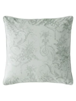 Laura Ashley|Laura Ashley Tuileries kussen Saliegroen