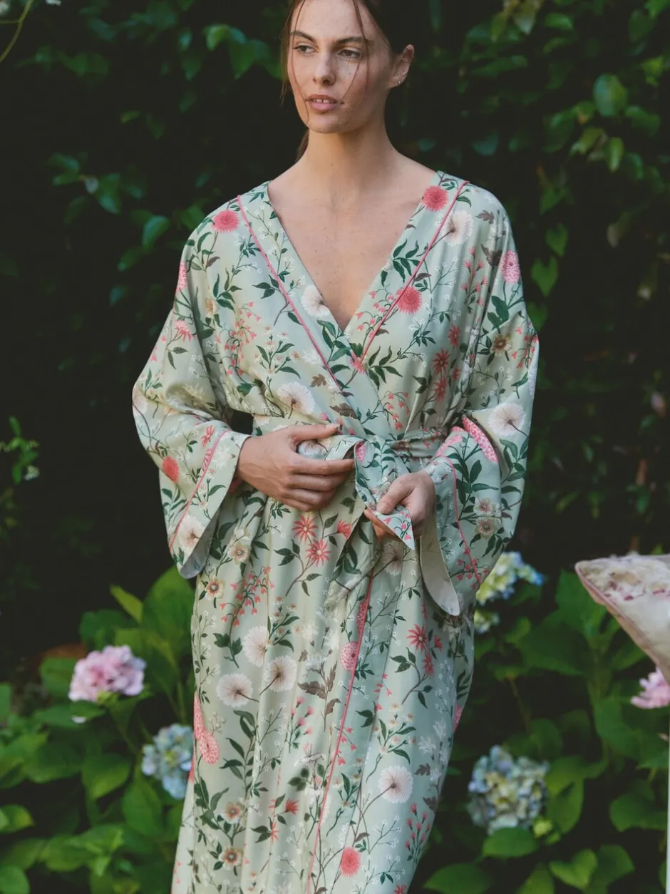 Badjassen|Laura Ashley Viscose Robe
