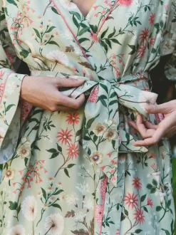 Badjassen|Laura Ashley Viscose Robe
