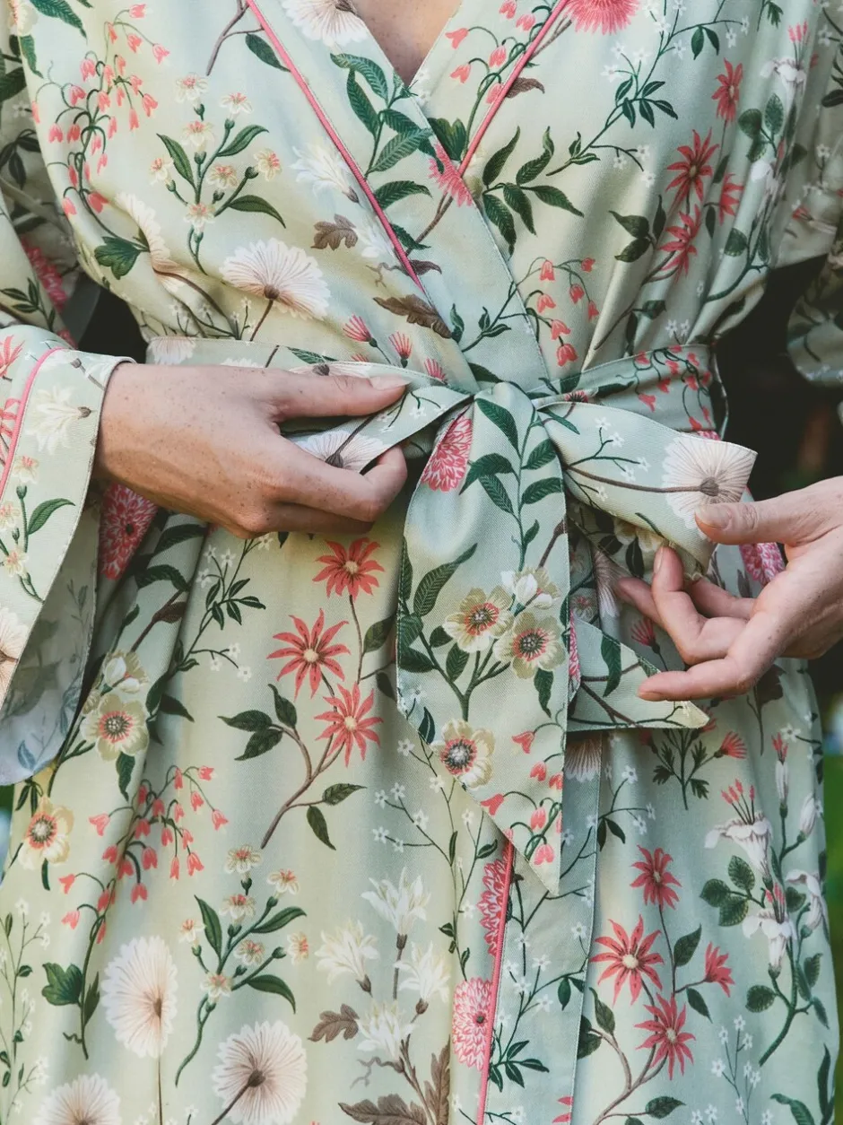 Badjassen|Laura Ashley Viscose Robe