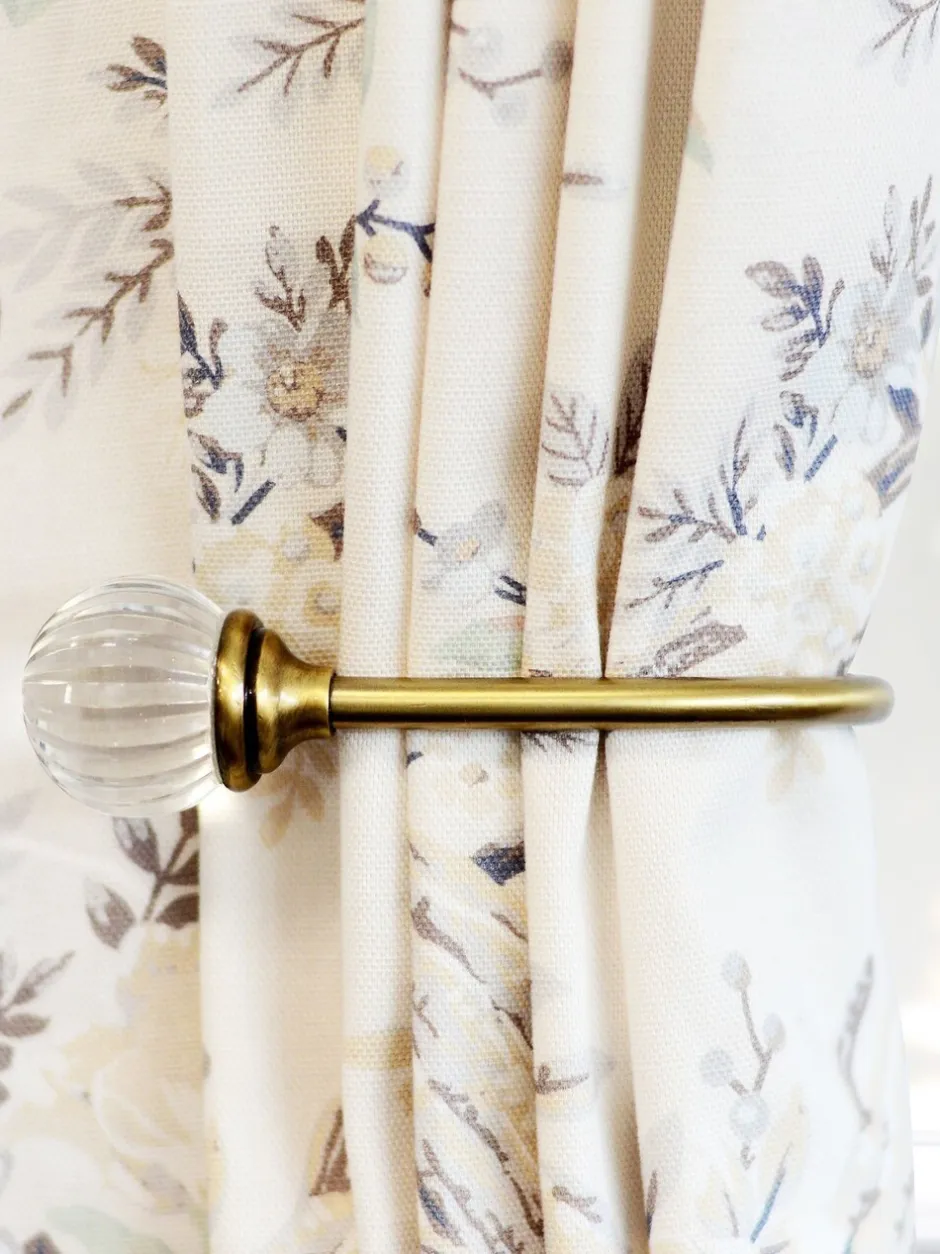 Laura Ashley|Gordijnroedes En -Accessoires*Laura Ashley Vivien Glass Curtain Embrace Koperkleurig