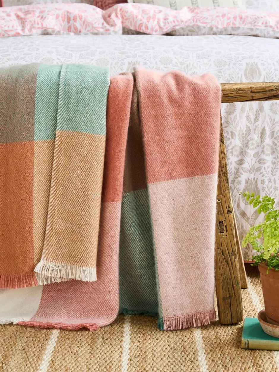 Laura Ashley*Laura Ashley Zoey Check Throw