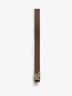 Ceintuurs|Lauren Ralph Lauren - Omkeerbare riem met monogram