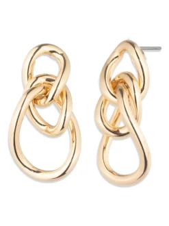 Sieraden|Lauren Ralph Lauren Tone Open Link Drop Earrings