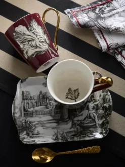 Mokken En Koppen*Laurence Llewelyn-Bowen Festivo Porcelain Mug & Tray Set
