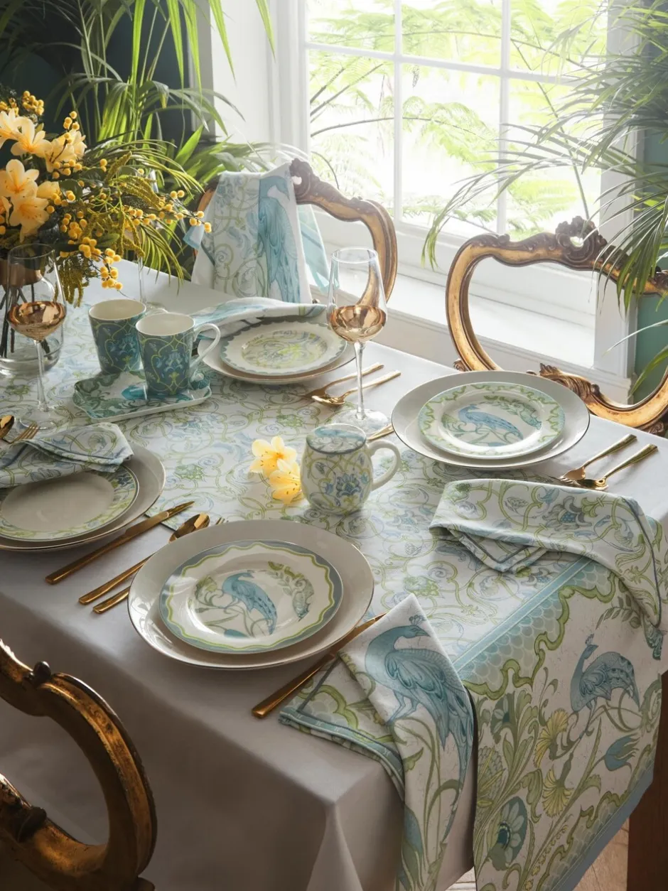 Mokken En Koppen|Laurence Llewelyn-Bowen Palm Court Porcelain Mug With Lid