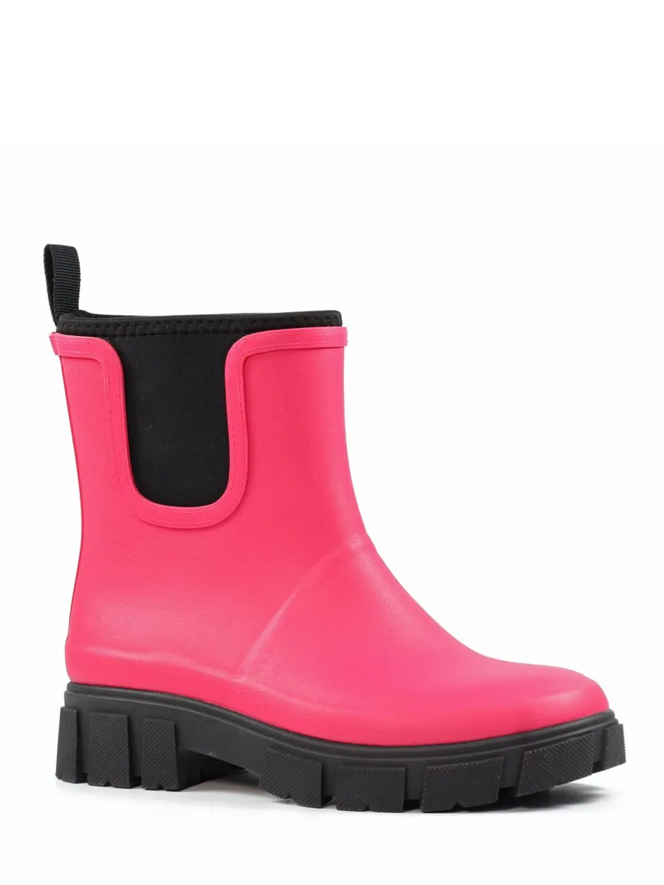 Laarzen*Lazy Dogz Pink Lake Ankle Wellingtons