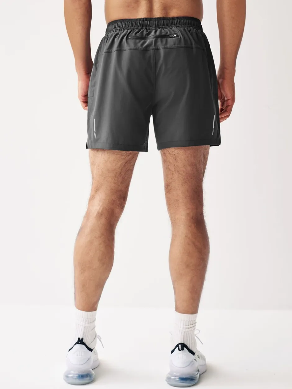 Shorts*Next - 5 inch - Active sportschoolshort Leisteen grijs