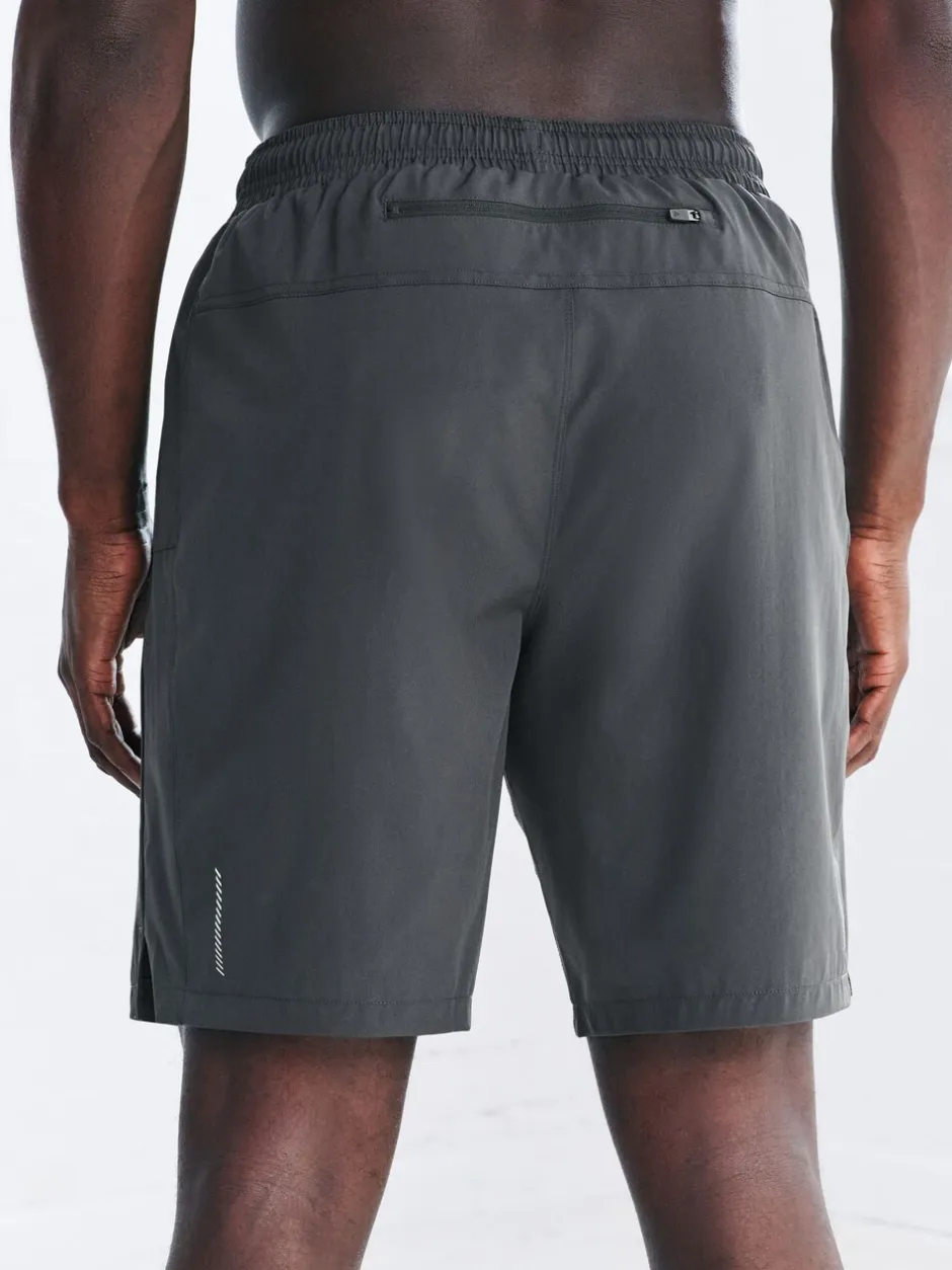 Sportkleding|Shorts*Next - 9 inch - Active sportschoolshort Leisteen grijs