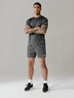 Shorts|Next Leisteen grijs - 7 inch - Active sportschoolshort