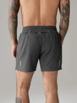 Shorts|Next Leisteen grijs - 7 inch - Active sportschoolshort