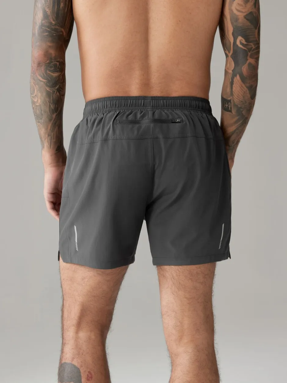 Shorts|Next Leisteen grijs - 7 inch - Active sportschoolshort