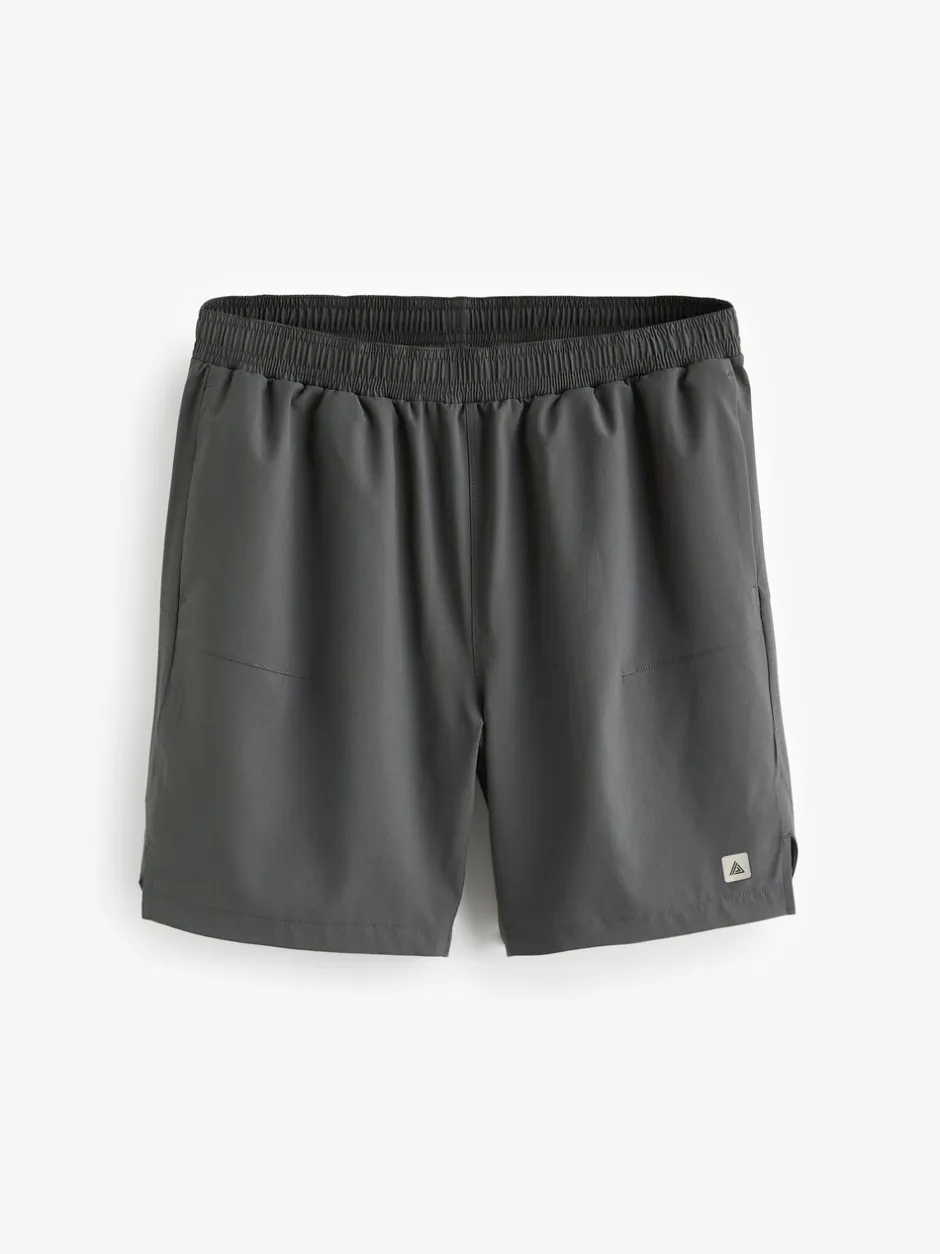 Shorts|Next Leisteen grijs - 7 inch - Active sportschoolshort