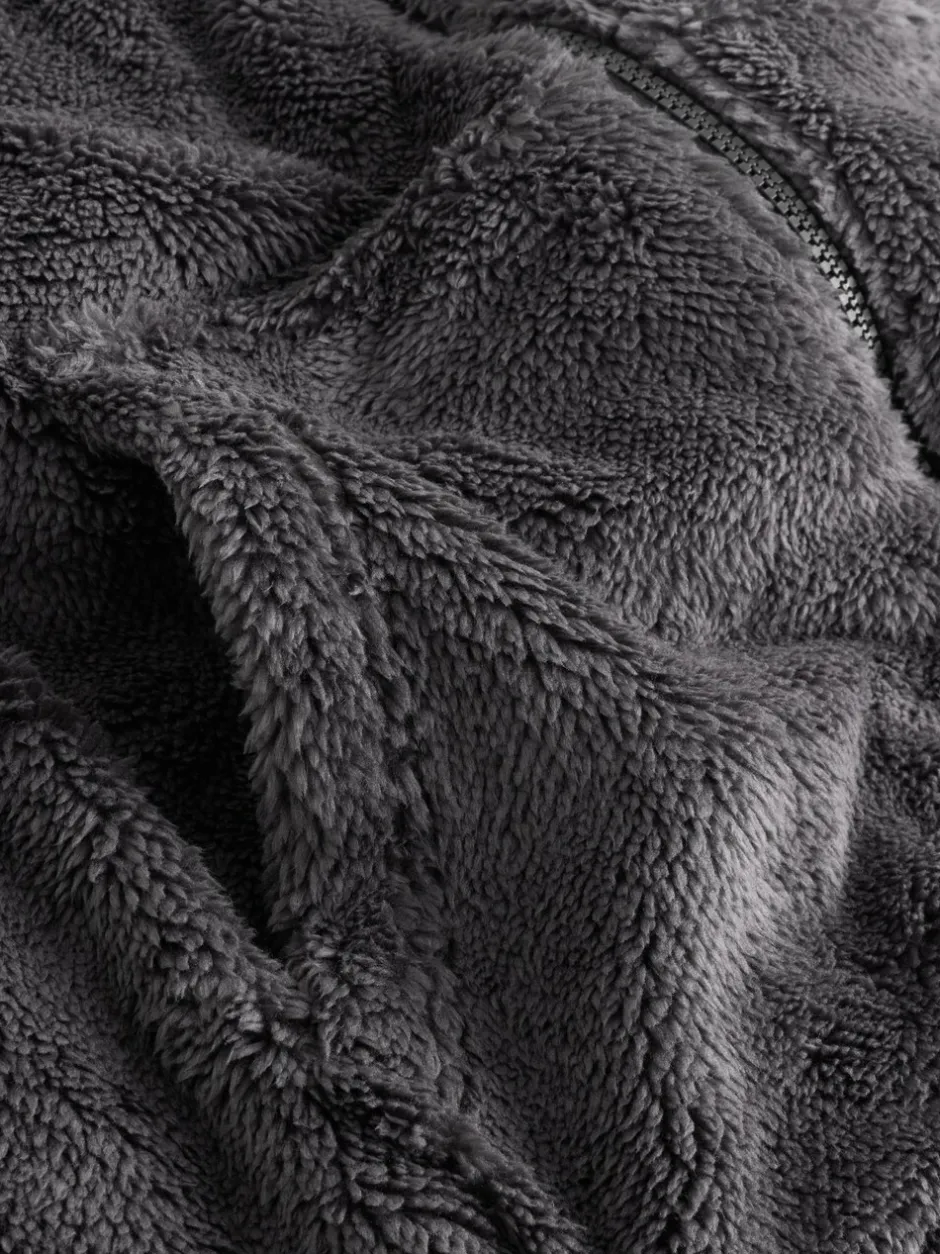 Loungewear*Next - Borg onesie Leisteen grijs