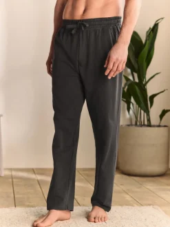 Loungewear|Joggingbroeken|Next - Open - Loopback Soft Touch Cuffed Joggers Leisteen grijs