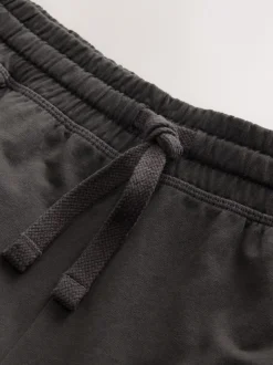 Loungewear|Joggingbroeken|Next - Open - Loopback Soft Touch Cuffed Joggers Leisteen grijs