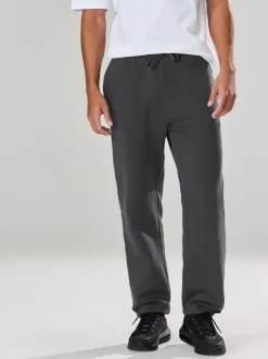 Joggingbroeken|Next Leisteen grijs - Straight fit - Relaxed Fit Brushback Heavyweight Joggers