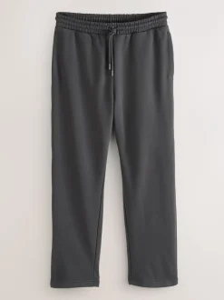 Joggingbroeken|Next Leisteen grijs - Straight fit - Relaxed Fit Brushback Heavyweight Joggers