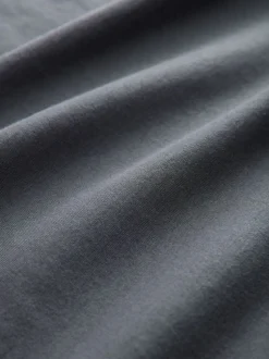 Loungewear|Next Leisteengrijs - Normale Pasvorm - Essentieel katoenen T-shirt met ronde hals